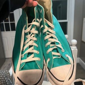 Turquoise Converse